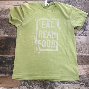 Eat Real Food tee